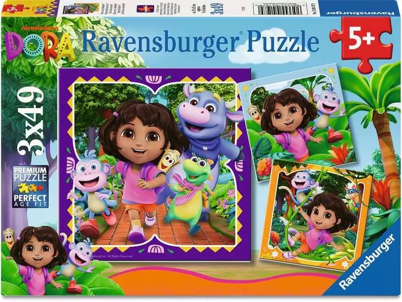 Kinderpuzzle 49 Teile 3er Set ab 5 Jahre Ravensburger
