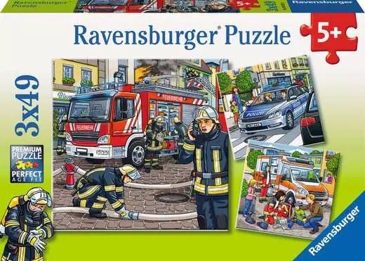 Kinderpuzzle ab 5 Jahren - Helfer in der Not - 49 Teile - Ravensburger