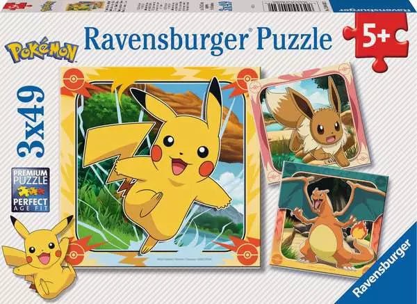 Kinderpuzzle ab 5 Jahren - Pokémon - 49 Teile - Ravensburger