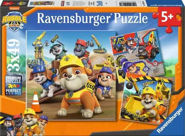 Kinderpuzzle ab 5 Jahren - Rubble & Crew - 49 Teile - Ravensburger