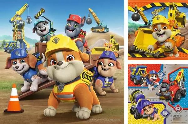 Kinderpuzzle ab 5 Jahren - Rubble & Crew - 49 Teile - Ravensburger