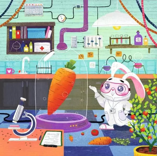 Ravensburger Puzzle Tierwissenschaftler Weltraum Labor Unterwasser
