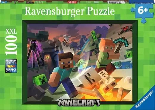 Kinderpuzzle ab 6 Jahren - Minecraft Monster - Ravensburger