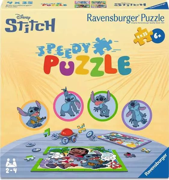 Verpackung vom Speedy Puzzle Stitch-Set mit vier Puzzles
