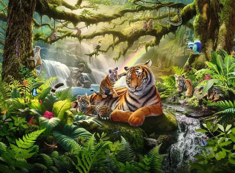 Ravensburger Kinderpuzzle Wildnis Wunder 300 Teile ab 9 Jahren
