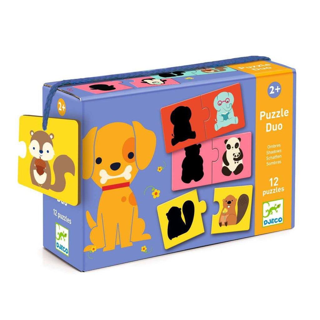 Kinderpuzzle - Duo - Schatten - Djeco