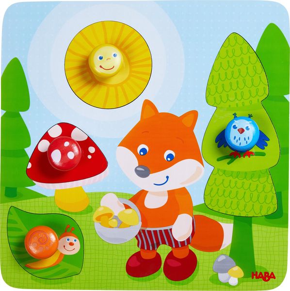 Kinderpuzzle - Greifpuzzle Fuchs - Haba