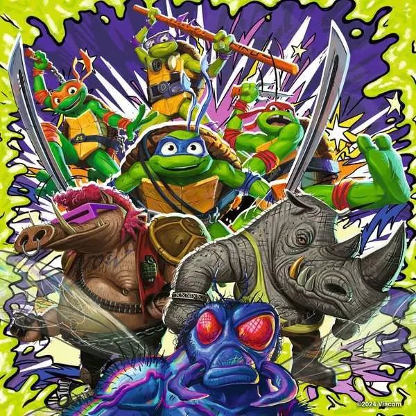 Kinderpuzzle - Ninja Turtles - 49 Teile - Ravensburger