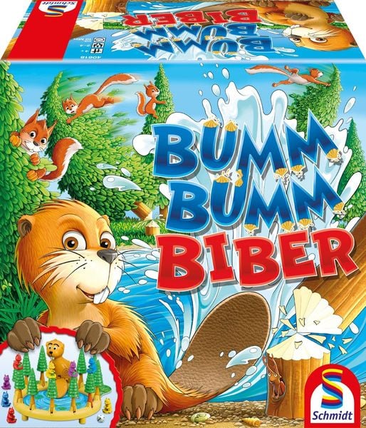 Kinderspiel - Bumm Bumm Biber - Schmidt Spiele