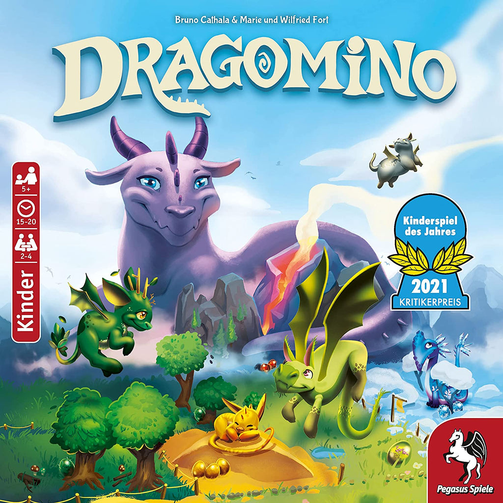 Kinderspiel des Jahres 2021 - Dragomino - Pegasus Spiele