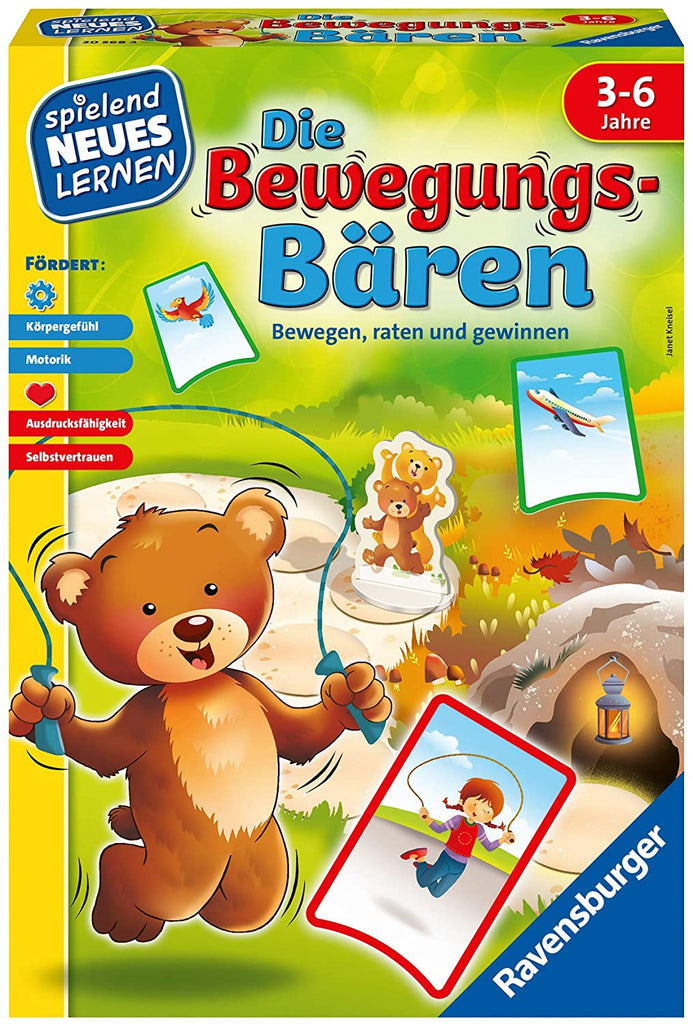 Kinderspiel - Die Bewegungs - Bären - Ravensburger