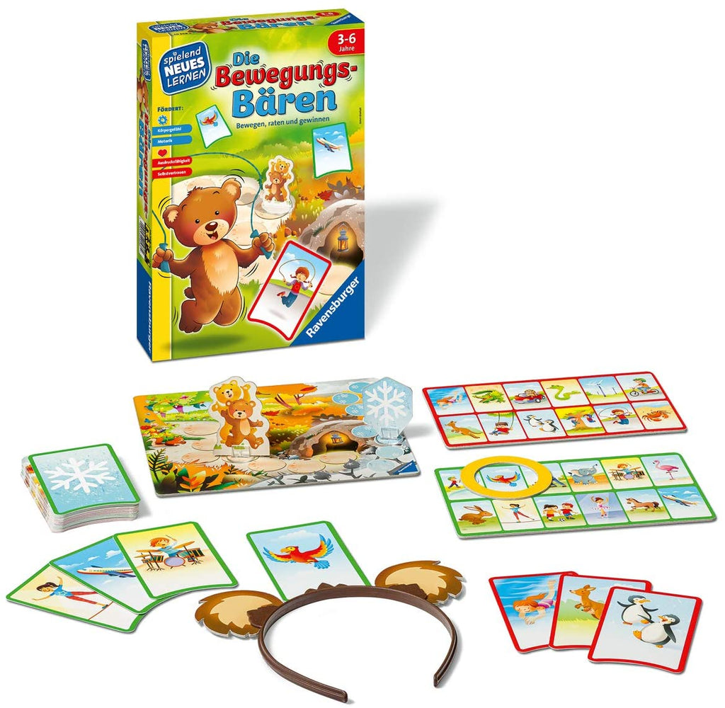 Kinderspiel - Die Bewegungs - Bären - Ravensburger