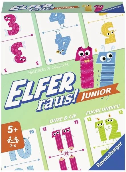 Kinderspiel - Elfer Raus Junior Edition - Ravensburger