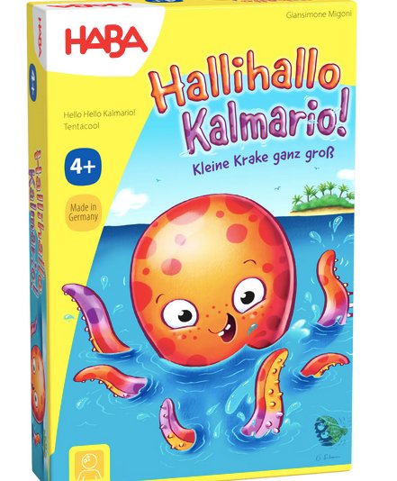 Kinderspiel Hallihallo Kalmario!, Legespiel und Merkspiel - Haba