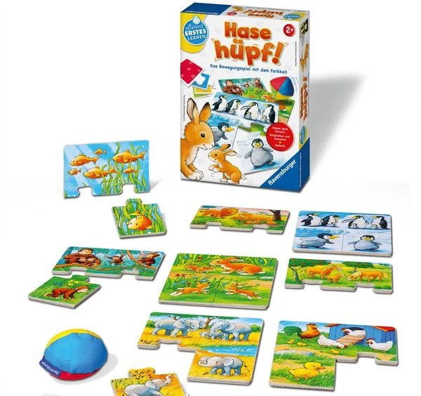 Kinderspiel - Hase Hüpf! - Ravensburger