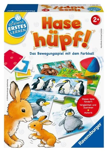 Kinderspiel - Hase Hüpf! - Ravensburger