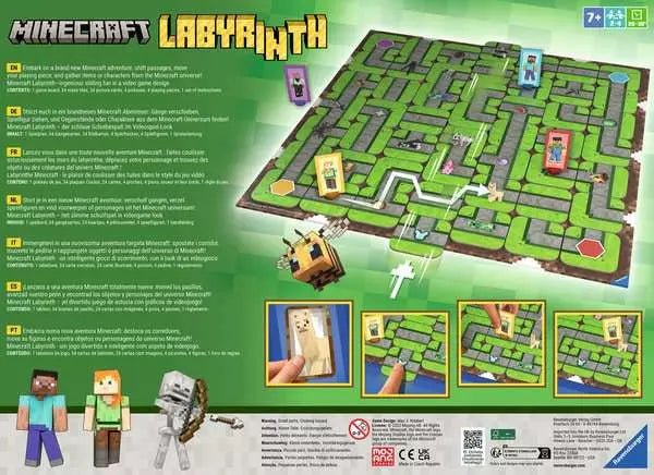 Kinderspiel - Labyrinth Minecraft - Ravensburger