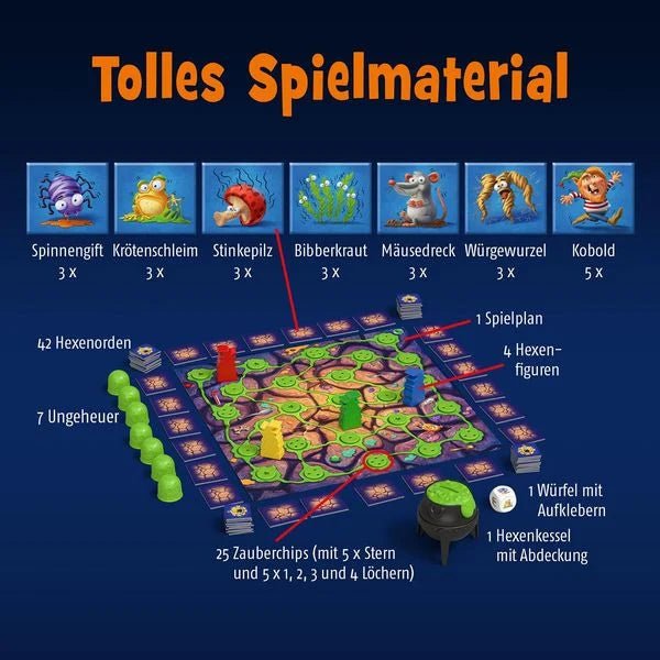 Kinderspiel - Spinnengift und Krötenschleim - Kosmos