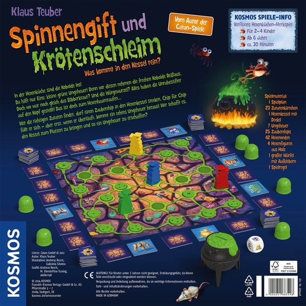 Kinderspiel - Spinnengift und Krötenschleim - Kosmos