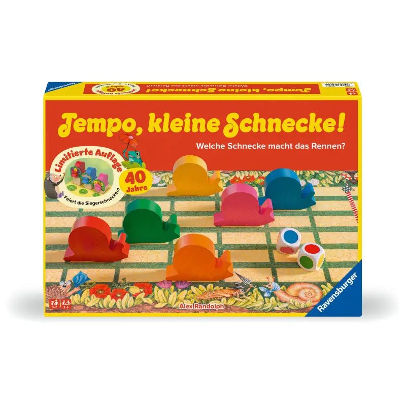 Kinderspiel - Tempo kleine Schnecke 40 Jahre - Ravensburger