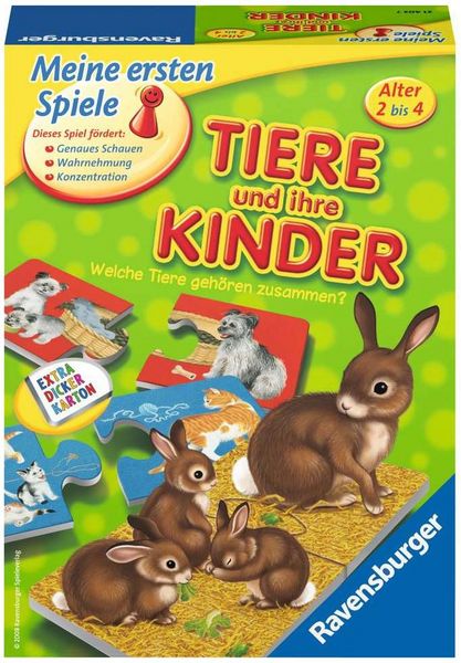 Kinderspiel - Tiere und ihre Kinder - Ravensburger