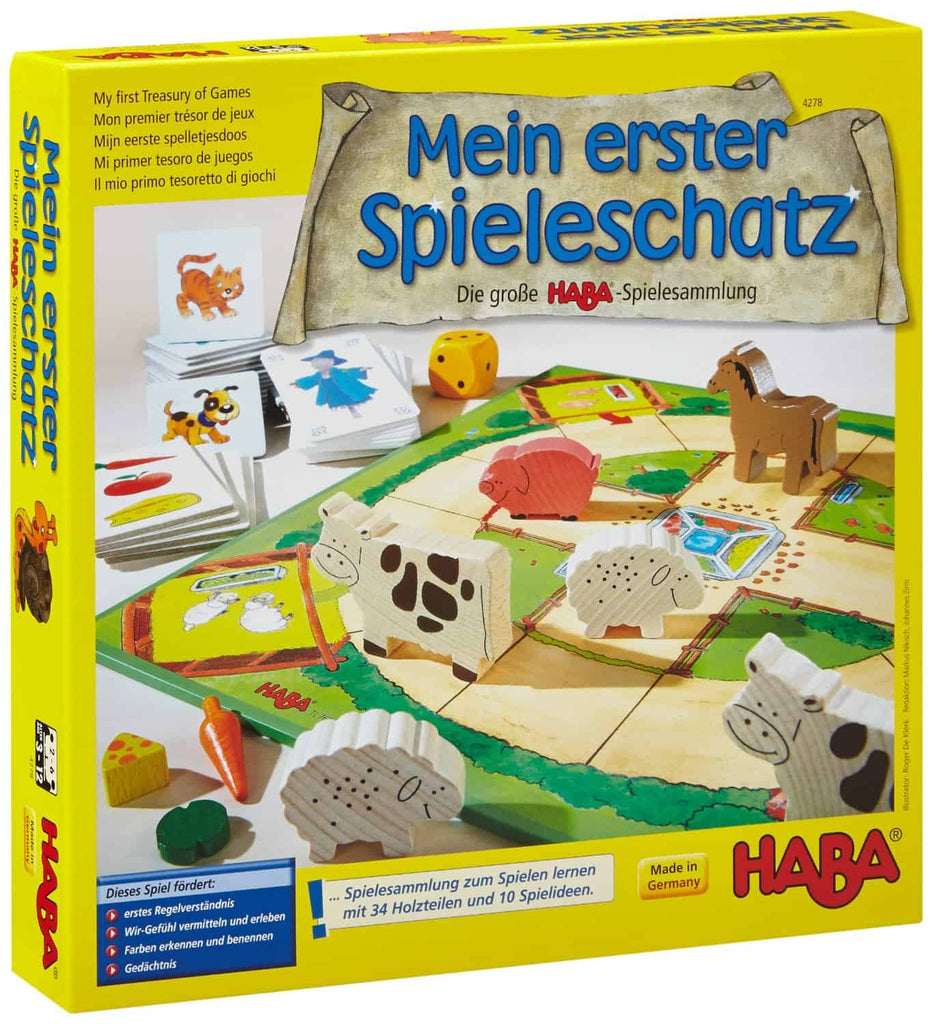 Kinderspiele - Mein erster Spieleschatz   - Haba