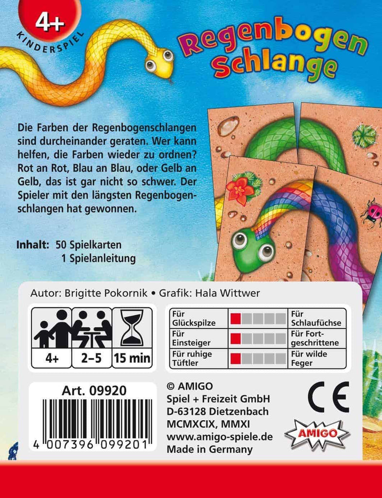 Kinderspiele - Regenbogenschlange  - Amigo