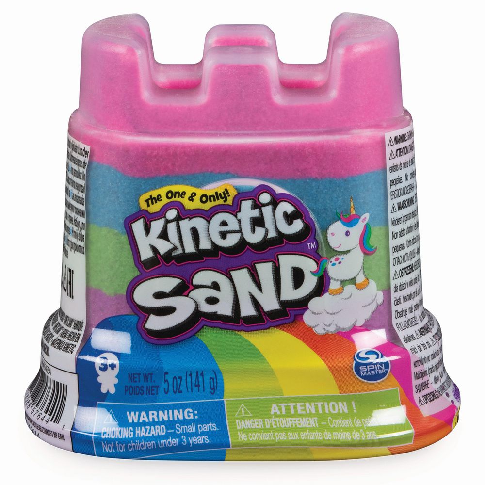 Kinetic Sand Rainbow Unicorn Castle - Amigo