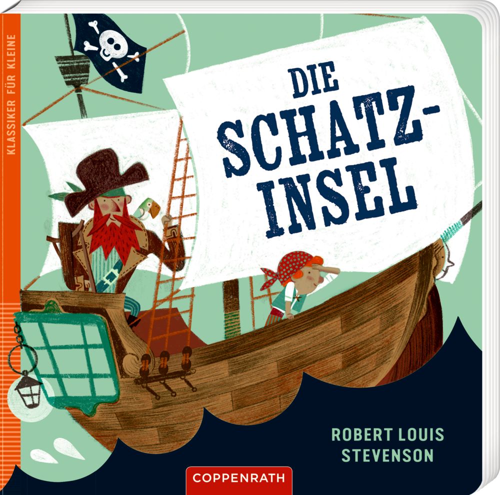 Die Schatzinsel Pappbilderbuch Piratenklassiker ab 3 Jahren