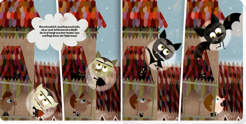 Dracula Pappbilderbuch Klassiker für Kleine ab 3 Coppenrath