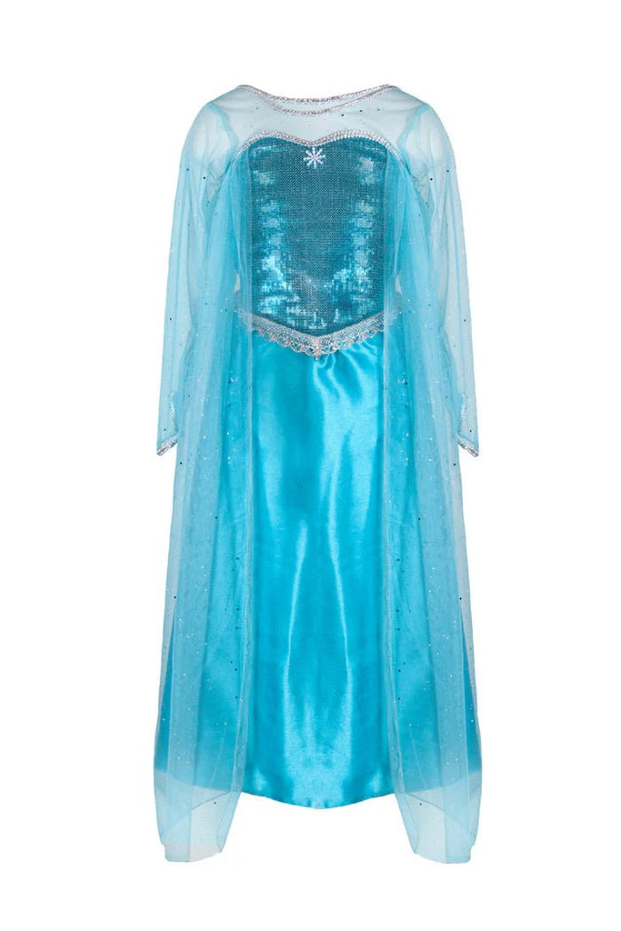 Kleid Kristallkönigin Elsa inspiriert hellblau Kinder 3–4 Jahre