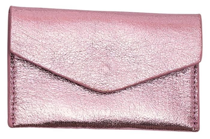 Metallic-Portemonnaie klein und kompakt für unterwegs