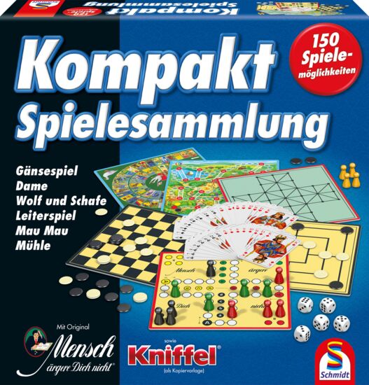 Kompakt Spielesammlung 150 Spiele - Schmidt Spiele