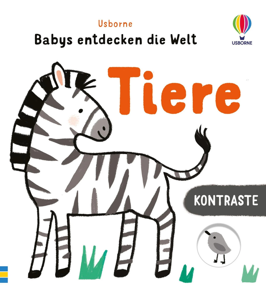 Kontraste Babys entdecken die Welt Tiere Schwarz-Weiß-Buch
