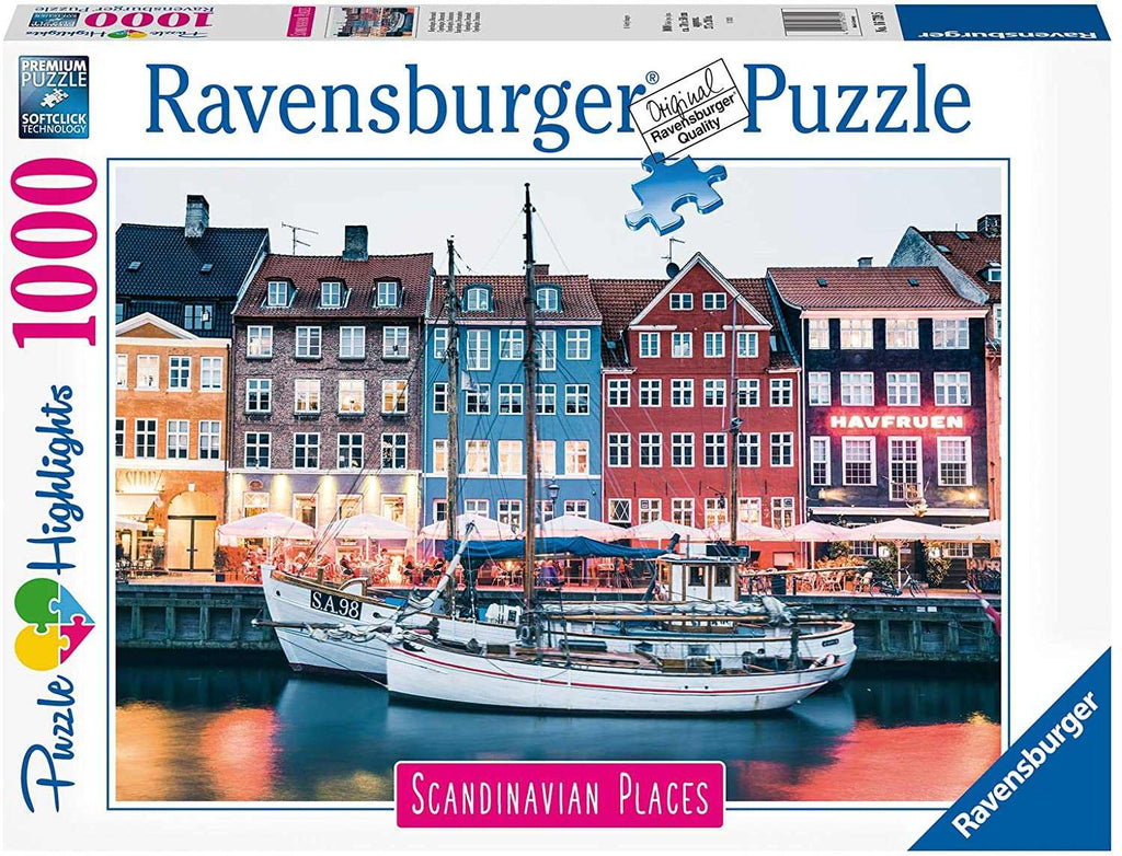 Kopenhagen Dänemark Ravensburger Puzzle 1000 Teile - Ravensburger