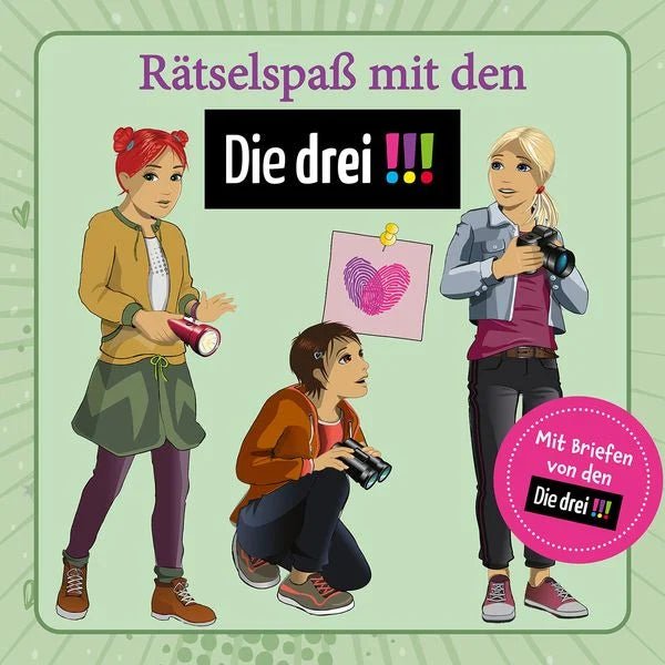 Kosmos Die drei !!! Rätselparty – Krimi-Spiel ab 9 Jahren