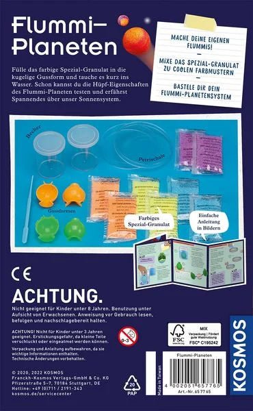 Flummi-Planeten – Experimentierkasten für Kinder ab 8 Jahren
