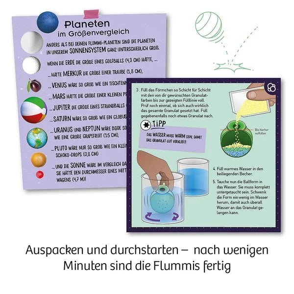 Flummi-Planeten – Experimentierkasten für Kinder ab 8 Jahren