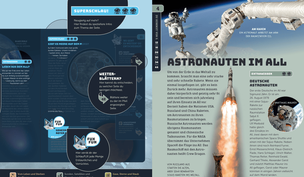 Kosmos SchlauFux - Weltraum - Kosmos