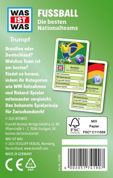 KOSMOS - Was ist Was Trumpf - Fussball - Kosmos