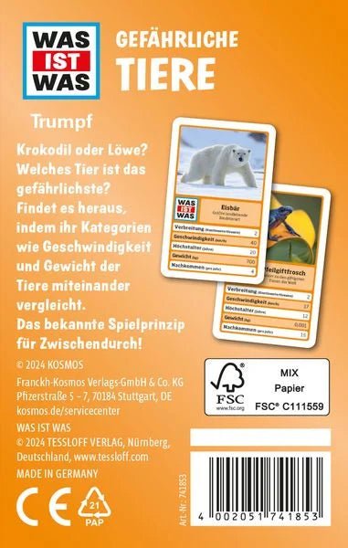 KOSMOS - Was ist Was Trumpf - Gefährliche Tiere - Kosmos