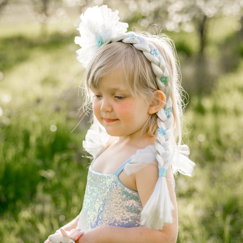 Kostümzubehör - Eiskönigin - Prinzessin Haarzopf - Great Pretenders