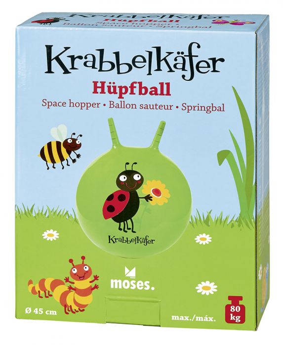 Krabbelkäfer - Hüpfball 45cm - Moses