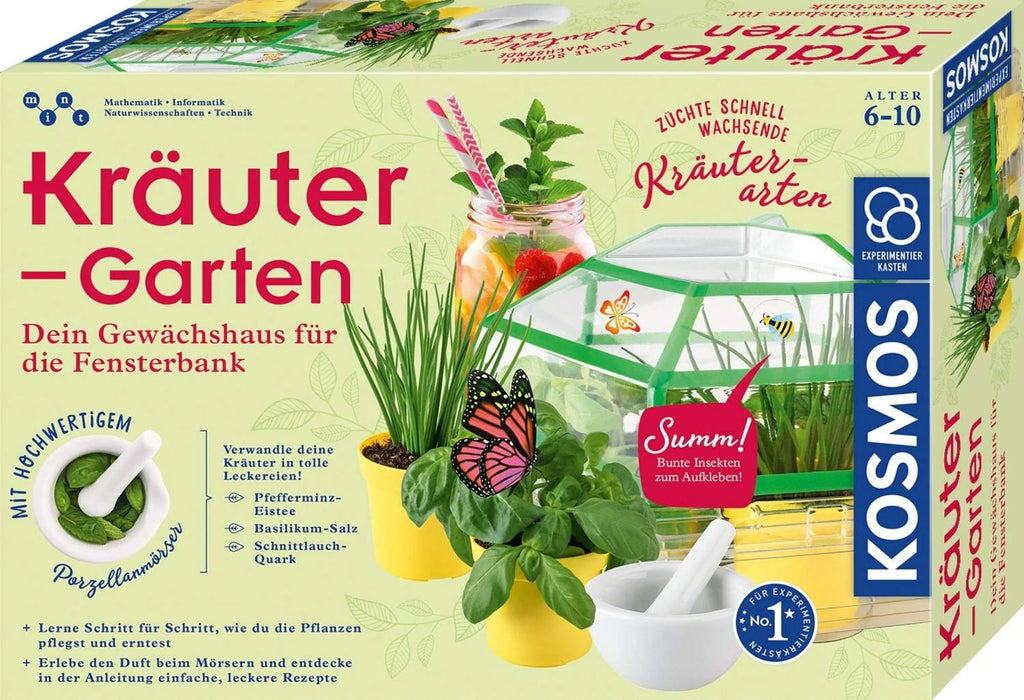 Kräuter - Garten, Züchte duftende Kräuter auf der Fensterbank - Kosmos