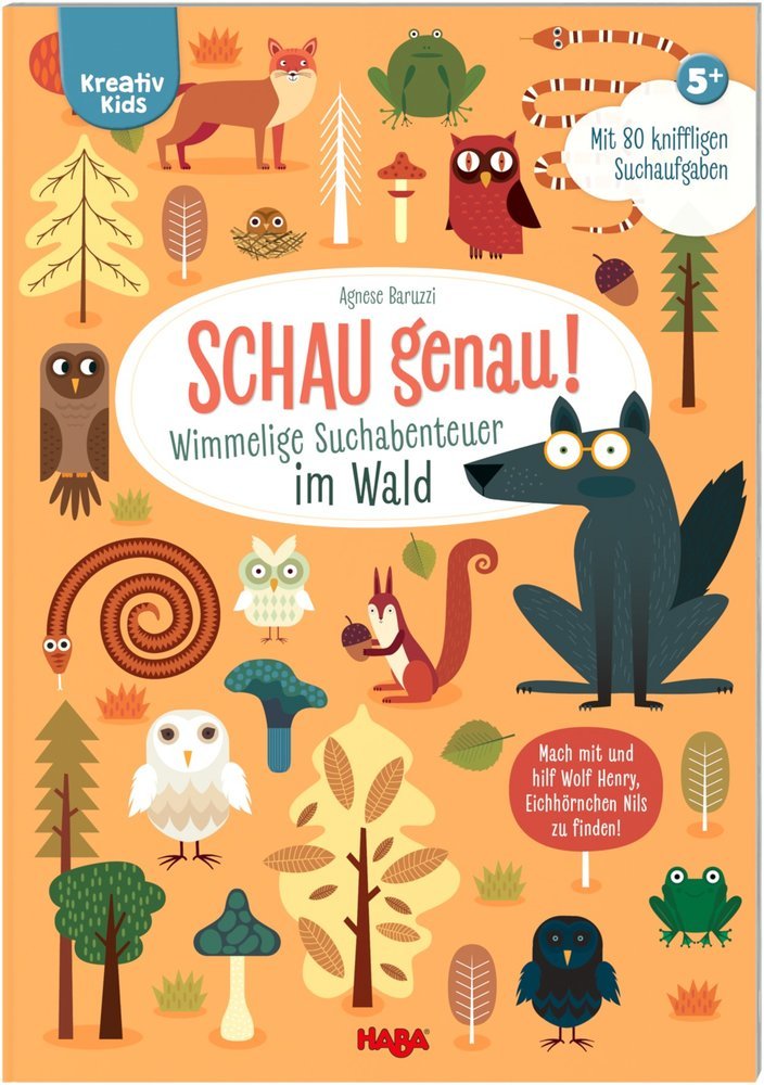 Kreativ Kids – Schau genau, Wimmelbuch - HABA