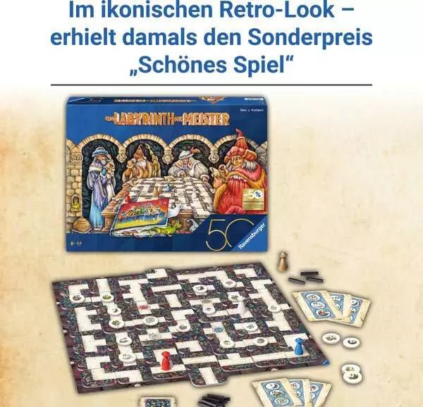 Labyrinth der Meister - Spiel - Ravensburger