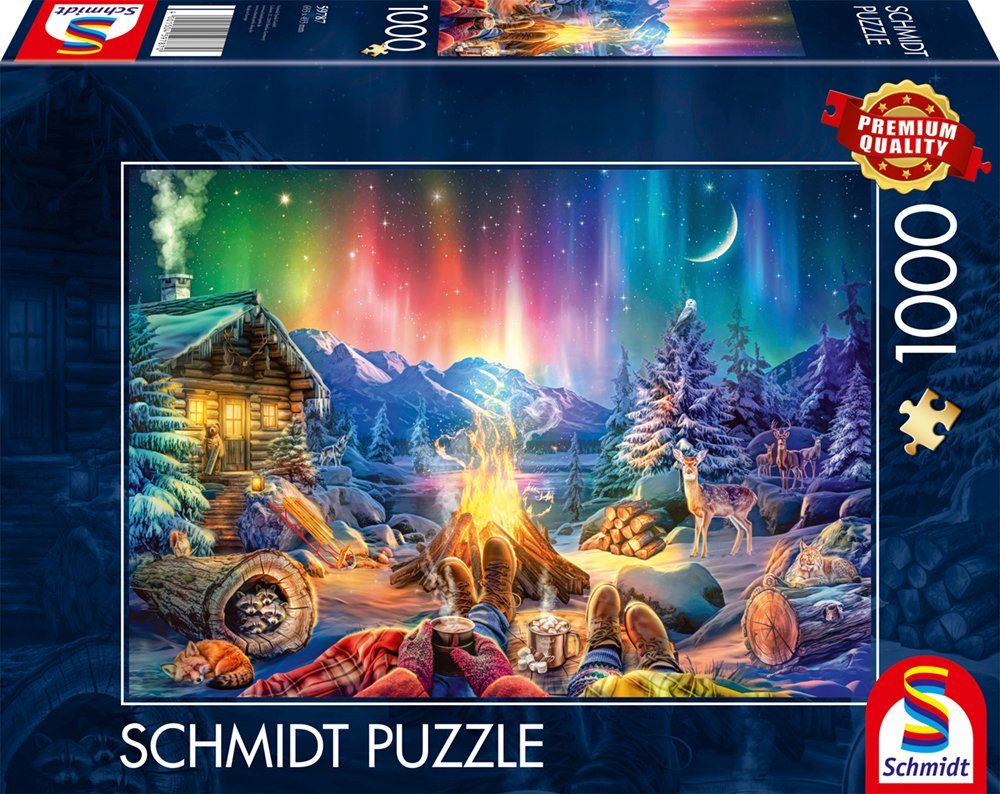 1.000 Teile Puzzle mit Love & Fantasy Motiv von Schmidt Spiele
