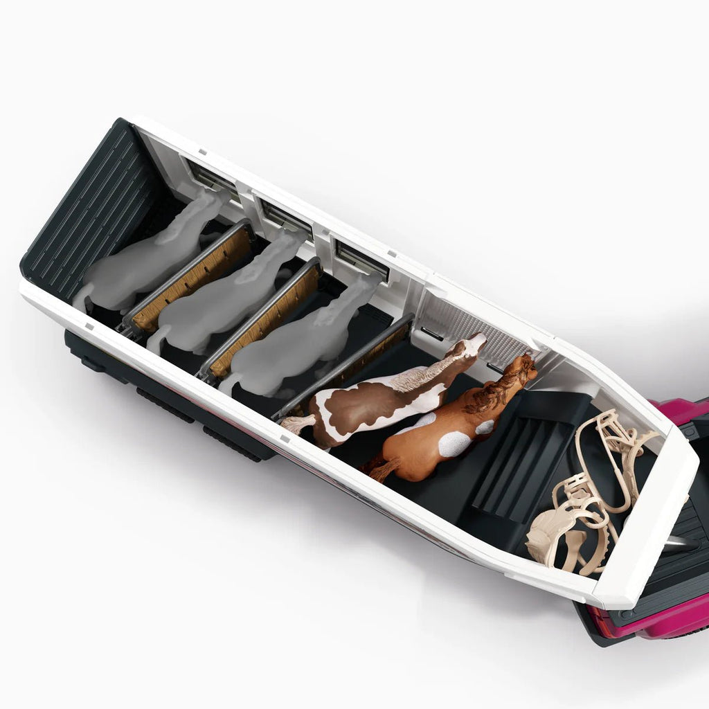 Offener Pferdeanhänger mit Unterstand-Funktion
