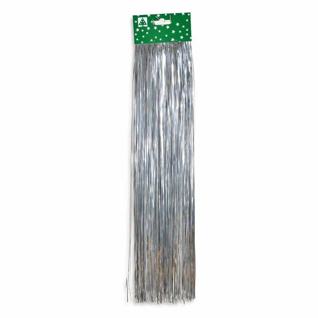 Lametta silber 48 cm 300 Streifen bleifrei Deko PVC Folienlametta