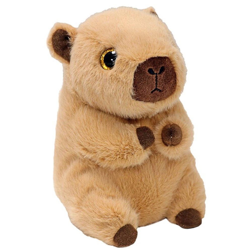 Ty Beanie Boos Lara Capybara auf weißem Hintergrund
